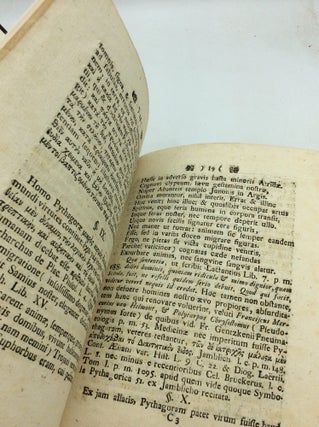 DISSERTATIO HISTORICO-LITTERARIA DE PYTHAGORA, quam cum Consensu Amplissimae Facultatis Philosophicae in Regia Academia Gothorum Carolina, Praeside D. Johan. Corylander S.S. Theol. Doctor. & Reg. Bobliothecario, pro Gradu Magisterii, Publicae Ventilationi Sistit Haraldus H. Hasselgren, V. Gothus ad Diem Junii MDCCLXVI