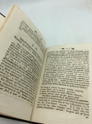 MELETEMA HISTORICO PHILOSOPHICUM DE MONADE PYTHAGORICA, quod, Consentiente Amplissima Facultate Philosophica in Academia Gothor. Carolina sub Moderamine Viri Amplissimi atque Celeberrimi Dni. Sven Bring. Hist. Prof. Reg. et Ord. pro Gradu Magisterii, Publicae Bonorum Censurae Modeste Submittit Stipendiarius Regius Christian Kemner, Blekingus die XIII Maji. Anni MDCCLI L. H. L. C.