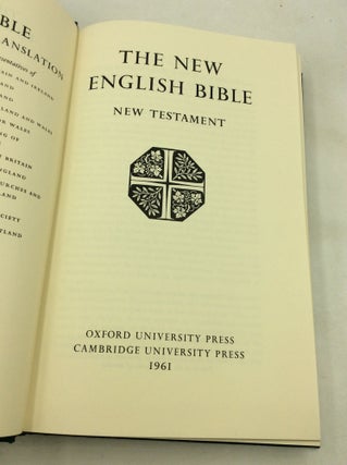 THE NEW ENGLISH BIBLE: New Testament