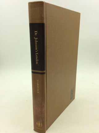 Item #170038 DR. JOHNSON'S LONDON. Dorothy Marshall