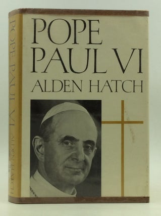 Item #170409 POPE PAUL VI. Alden Hatch