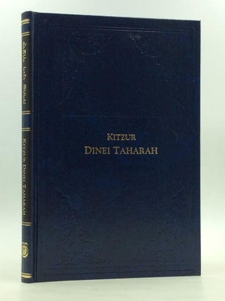 Item #170767 KITZUR DINEI TAHARAH: A Digest of the Niddah Laws Following the Rulings of the...