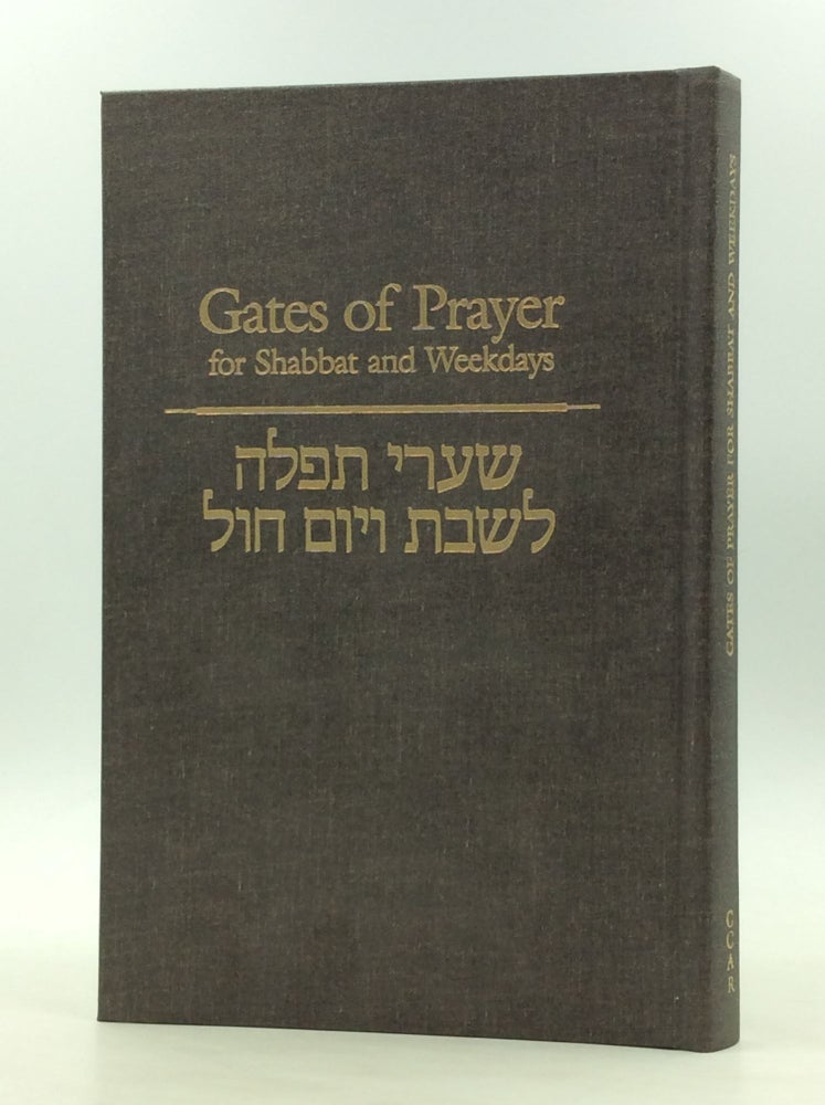 Item #170847 GATES OF PRAYER for Shabbat and Weekdays: A Gender Sensitive Prayerbook. ed Chaim Stern.