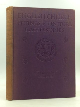 Item #171104 ENGLISH CHURCH FITTINGS, FURNITURE AND ACCESSORIES. J. Charles Cox