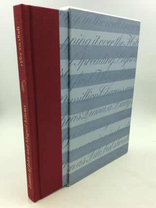 Item #171730 LETTERS OF JOHN AND ABIGAIL ADAMS 1762 to 1826. John Adams, Abigail Adams