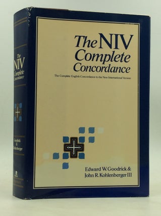 Item #172033 THE NIV COMPLETE CONCORDANCE: The Complete English Concordance to the New...