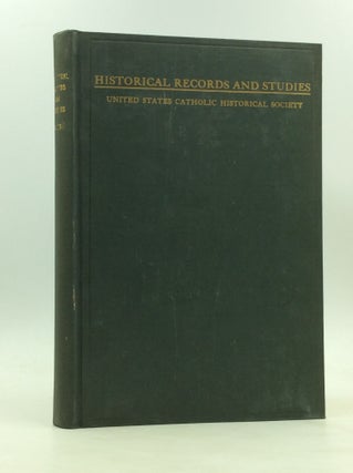 Item #172465 HISTORICAL RECORDS AND STUDIES, Volume XXX