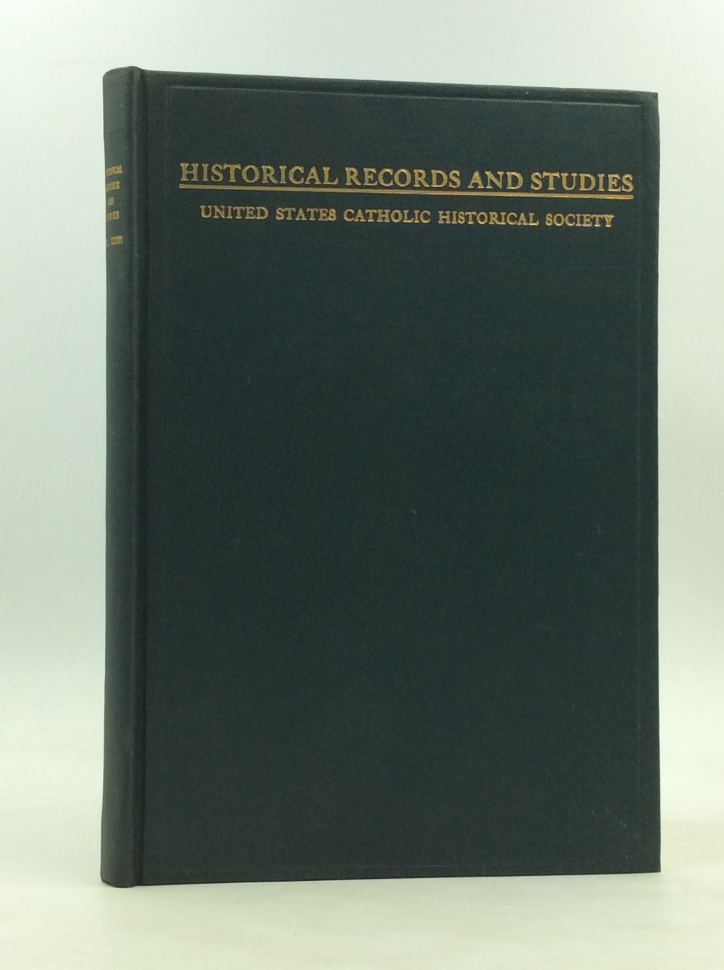 Rev. Thomas J. McMahon - Historical Records and Studies, Volume XXXVI
