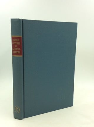 Item #173084 OXFORD LECTURES ON CLASSICAL SUBJECTS 1909-1920