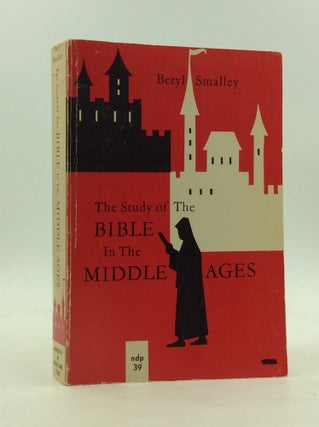 Item #173171 THE STUDY OF THE BIBLE IN THE MIDDLE AGES. Beryl Smalley