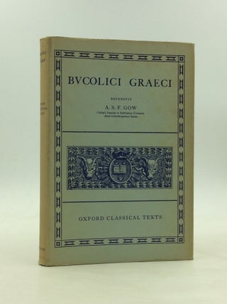Item #173364 BVCOLICI GRAECI. A S. F. Gow