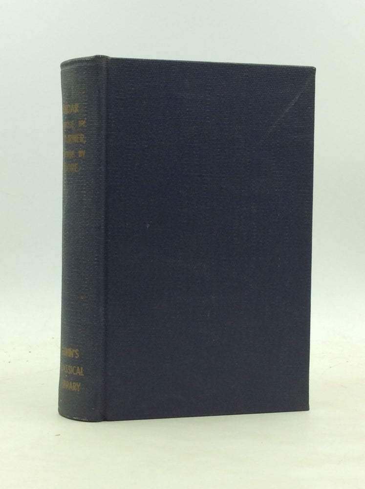 Item #173471 THE ODES OF PINDAR, Literally Translated into English Prose. Pindar, Dawson W. Turner.