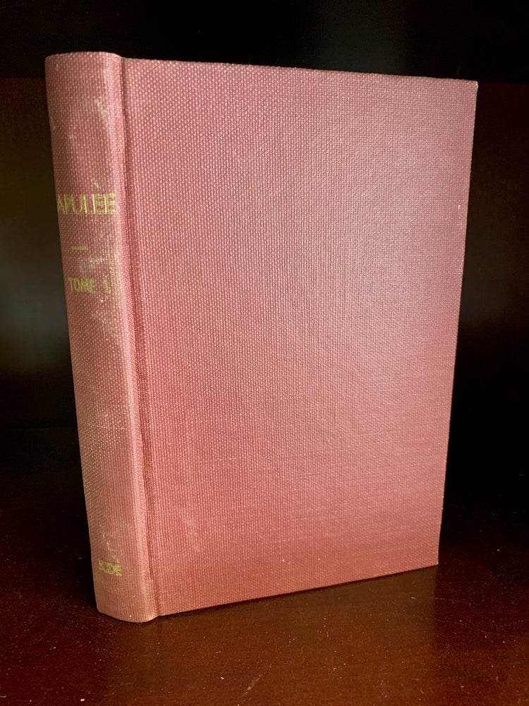 Item #173512 APULEE: LES METAMORPHOSES, Tome I (Livres I-III). Apuleius, D S. Robertson, Paul Vallette.