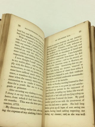 THE REVOLUTIONARY ADVENTURES OF EBENEZER FOX, of Roxbury, Massachusetts.