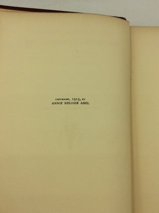 THE SLAVEHOLDING INDIANS: As Slaveholder and Secessionist / As Participants in the Civil War / Under Reconstruction (3 volumes)