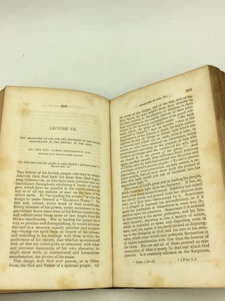 A COURSE OF LECTURES ON THE JEWS: By Ministers of the Established Church, in Glasgow.