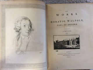 THE WORKS OF HORATIO WALPOLE, Earl of Orford, Volumes I-VI