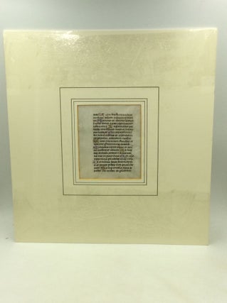 Item #175662 ILLUMINATED MANUSCRIPT PAGE FROM A MEDIEVAL BREVIARY