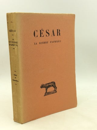 Item #175963 CESAR: GUERRE D'AFRIQUE. A. Bouvet
