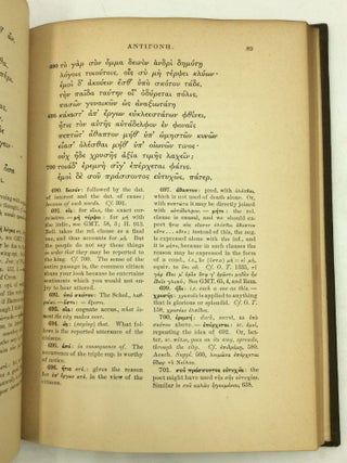 SOPHOCLES ANTIGONE.