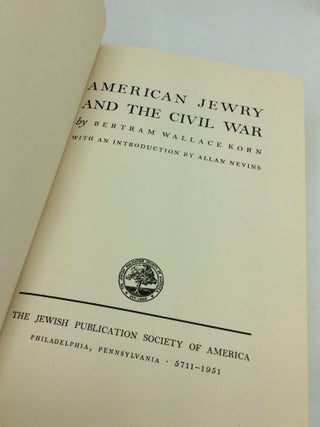 AMERICAN JEWRY AND THE CIVIL WAR
