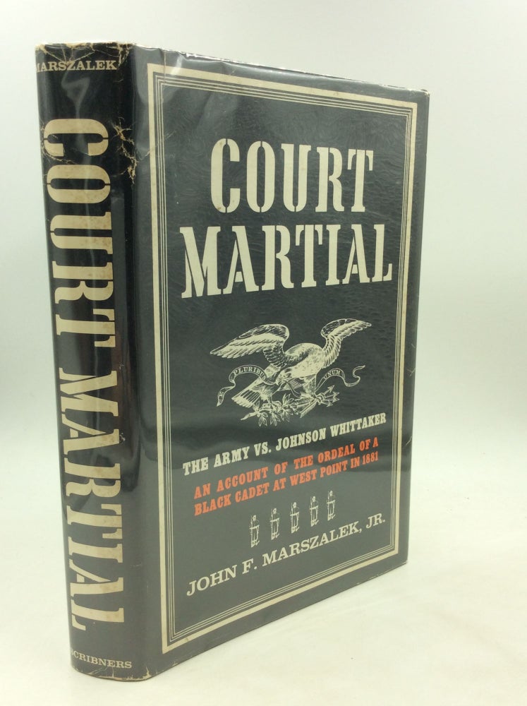 Item #176036 COURT-MARTIAL: A Black Man in America. John F. Marszalek Jr.