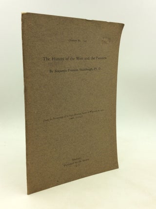 Item #176241 THE HISTORY OF THE WEST AND THE PIONEERS. Benjamin Franklin Shambaugh