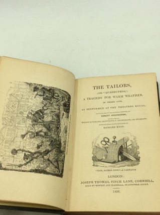 THOMAS'S BURLESQUE DRAMA, Embellished with Sixty Two Engravings, from Original Designs, by George and Robert Cruikshank.