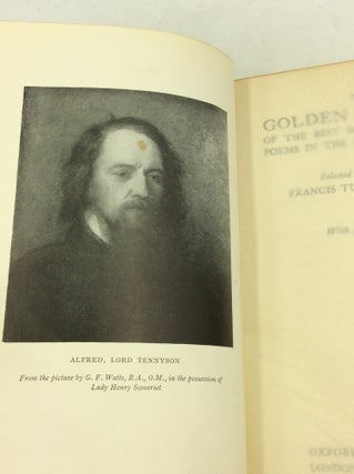 THE GOLDEN TREASURY of the Best Songs and Lyrical Poems in the English Language