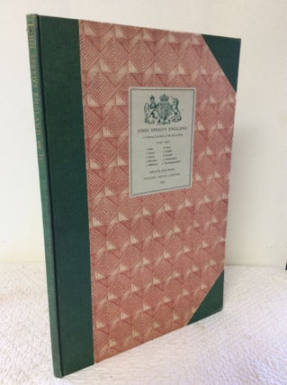 Item #176851 JOHN SPEED'S ENGLAND: A Coloured Facsimile of the Maps and Text from the Theatre of...