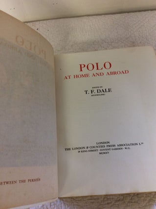 POLO AT HOME AND ABROAD