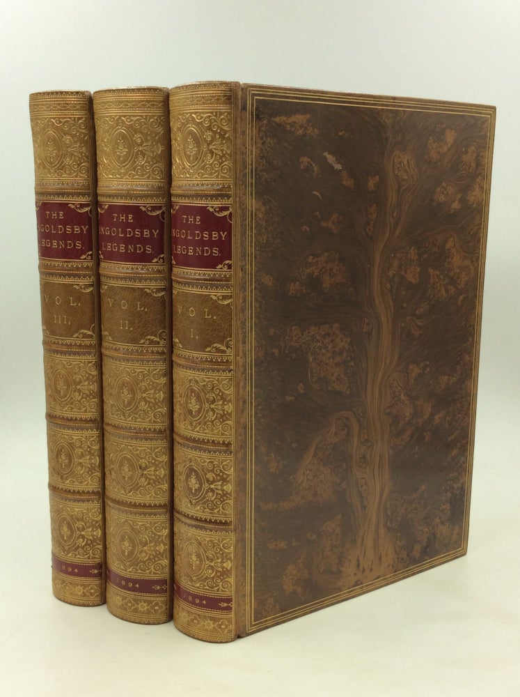 Item #176966 THE INGOLDSBY LEGENDS or Mirth and Marvels, Volumes I-III. Thomas Ingoldsby, ed Mrs. Edward A. Bond.