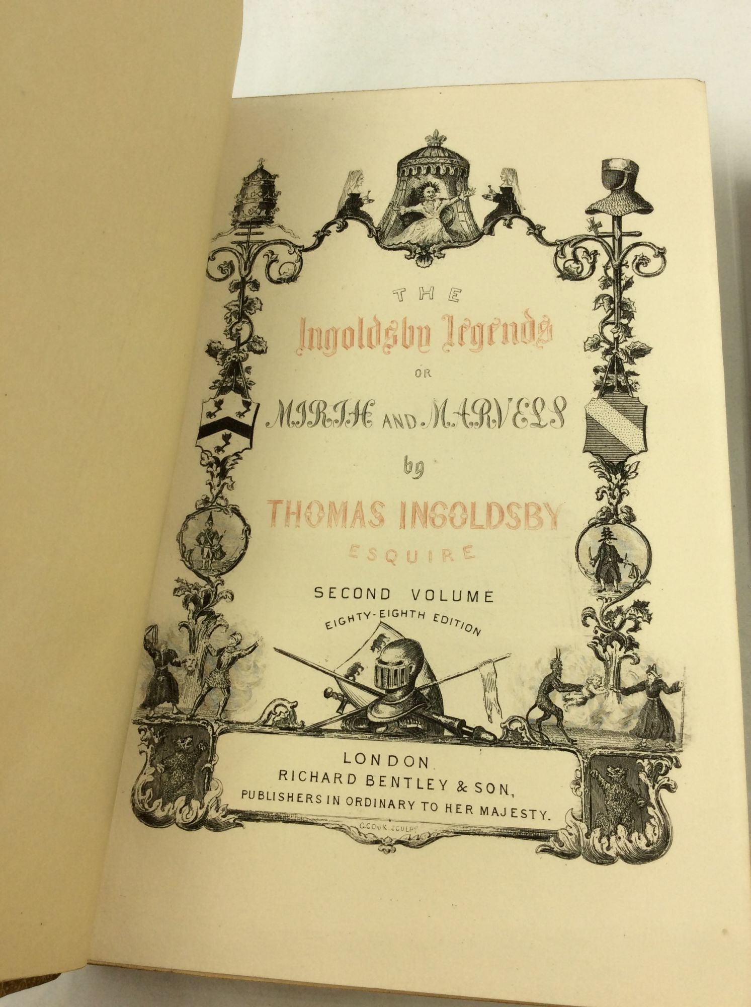 THE INGOLDSBY LEGENDS or Mirth and Marvels, Volumes I-III | Thomas