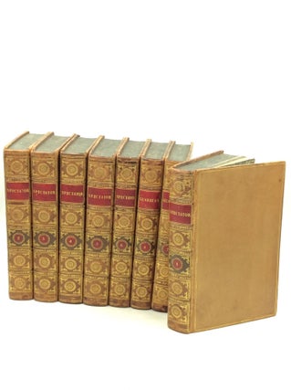 Item #176982 THE SPECTATOR, Volumes I-VI and THE GUARDIAN, Volumes I-II. Joseph Addison, Richard...