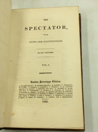 THE SPECTATOR, Volumes I-VI and THE GUARDIAN, Volumes I-II