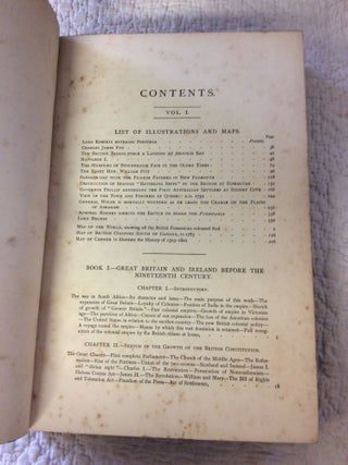 THE BRITISH EMPIRE AT HOME AND ABROAD: An Account of Its Origin, Progress, and Present Position with Full Descriptions of Canada, Australasia, South Africa, India, and Other Colonies and Dependencies, Volumes I-VI