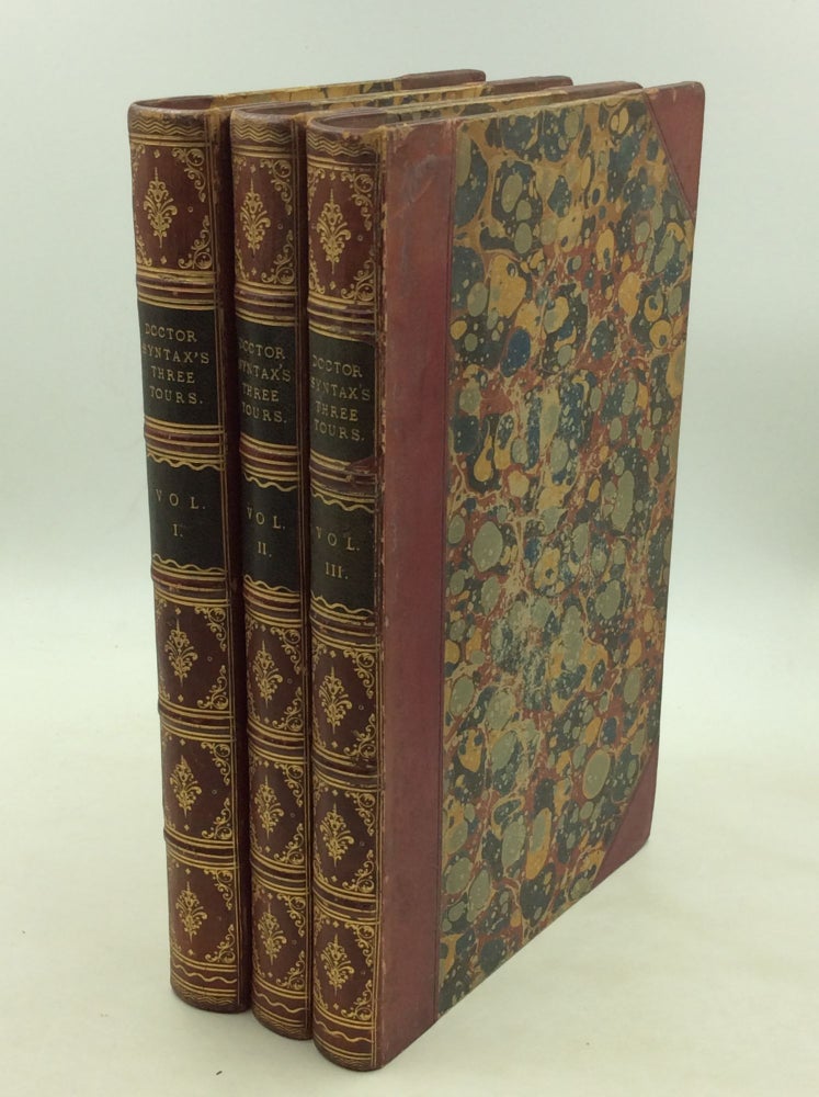 Item #177059 THE THREE TOURS OF DOCTOR SYNTAX. William Combe.