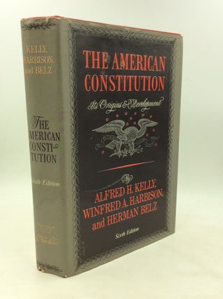 Item #177112 THE AMERICAN CONSTITUTION: Its Origins and Development. Winfred A. Harbison Alfred...