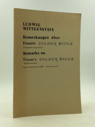 Item #177356 REMARKS ON FRAZER'S GOLDEN BOUGH. Ludwig Wittgenstein