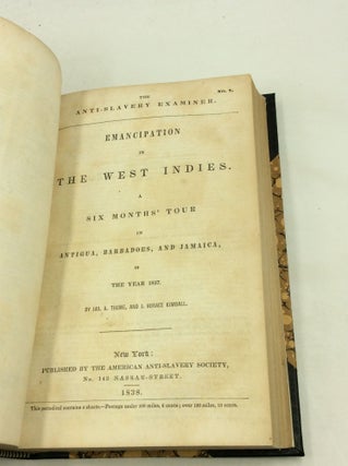 ANTI-SLAVERY WRITINGS: COLLECTION OF SEVEN BOUND PAMPHLETS