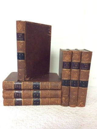 Item #177533 MEMOIRS OF THE LIFE OF SIR WALTER SCOTT, BART., Volumes I-VII. John Gibson Lockhart