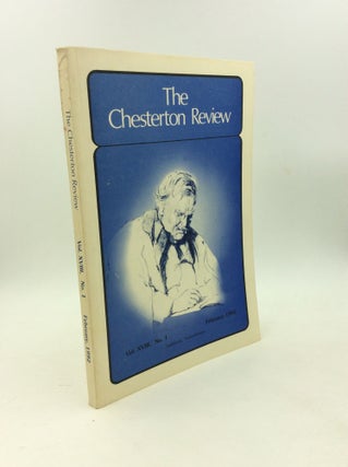 Item #179111 THE CHESTERTON REVIEW, Vol. XVIII, No. 1 (February 1992). ed Ian Boyd