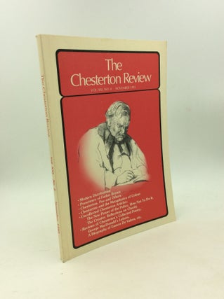 Item #179113 THE CHESTERTON REVIEW, Vol. XXI, No. 4 (November 1995). ed Ian Boyd
