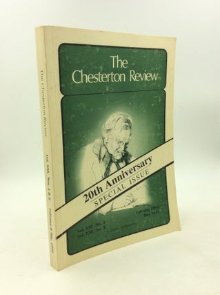 Item #179114 THE CHESTERTON REVIEW, Vol. XXI, Nos. 1-2 (February/May 1995). ed Ian Boyd