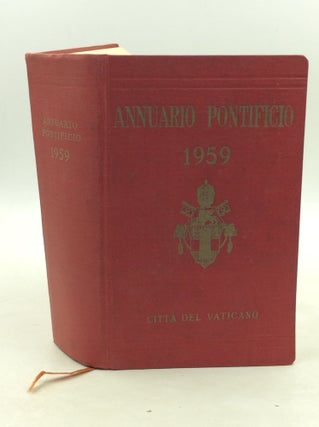 Item #179698 ANNUARIO PONTIFICIO per l'anno 1959