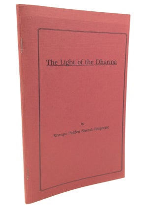 Item #180018 THE LIGHT OF THE DHARMA: Lectures at Padma Phande Ling, a Tibetan Nyingma Buddhist...