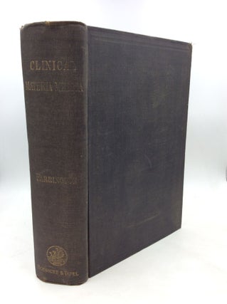 Item #180215 A CLINICAL MATERIA MEDICA. Being a Course of Lectures Delivered at the Hahnemann...