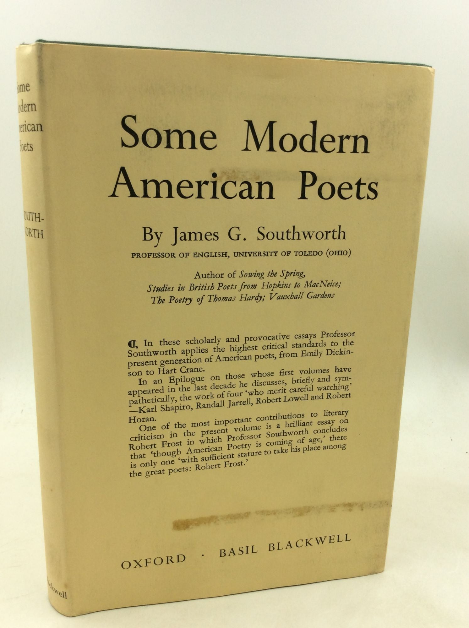 James G. Southworth - Some Modern American Poets