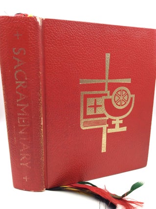 Item #180949 THE SACRAMENTARY Approved for Use in the Dioceses of the United States of America by...