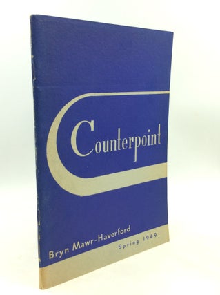 Item #181016 COUNTERPOINT: Spring 1949. Geraldine Warburg, eds Edmund K. Faltermayer